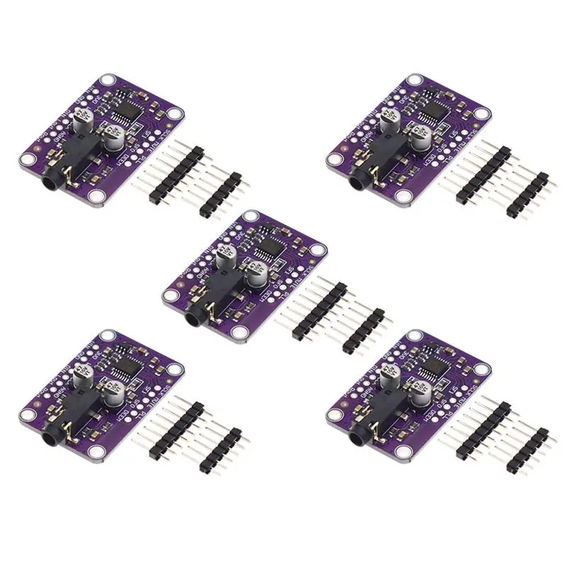 5pcs CJMCU-1334 dac מודול לוח מודול uda1334a לוח מודול 3.3v-5v