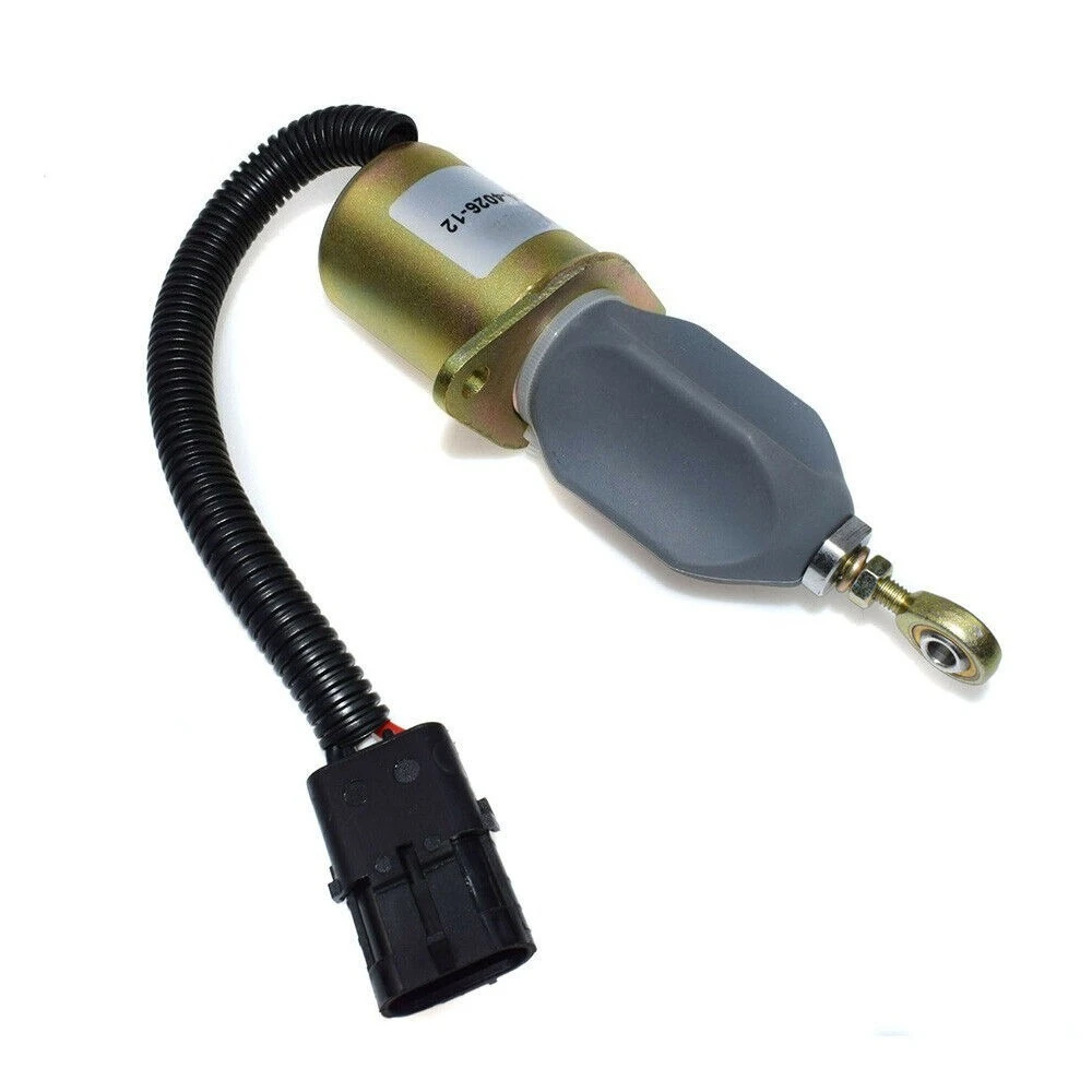 High quality New For SA-4026-12 12V/24V SA-4026-12 Fuel Shut Off Solenoid Valve 3919422 for 5.9L 8.3L Diesel