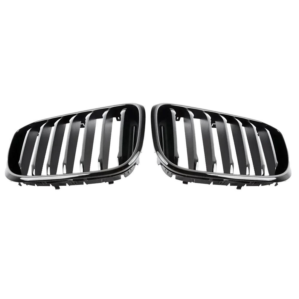 

For BMW X3 G01 X4 G02 18-20 Gloss Black Dual Slats Grille M-Color Racing Grill Accessories Replacement 51138469959 51138469960