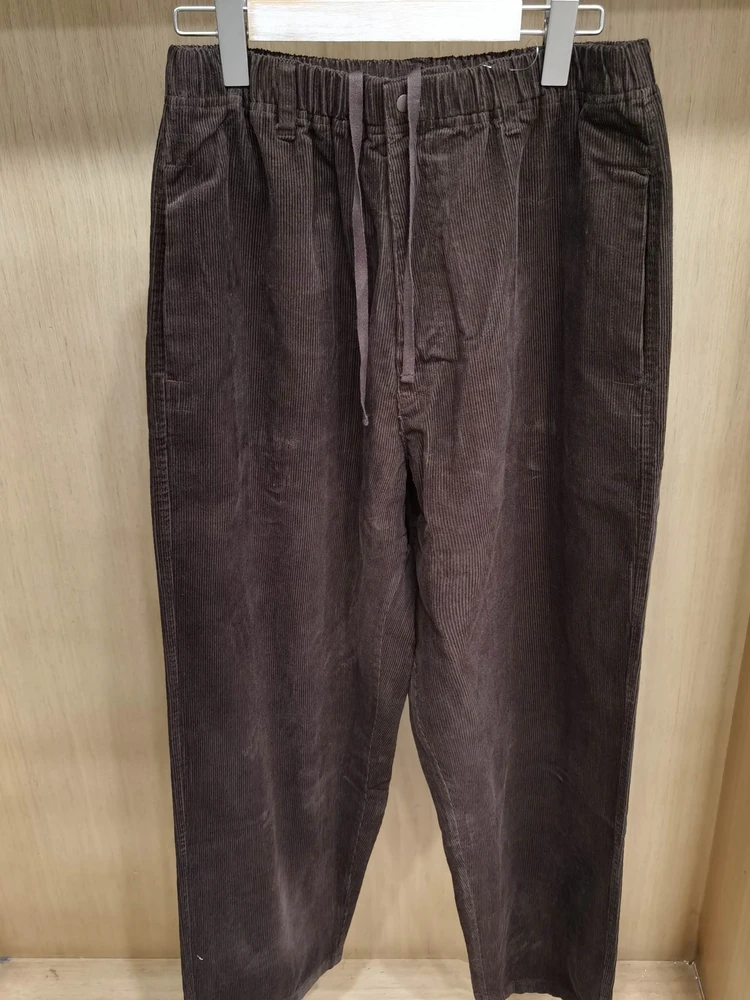 

Вельветовые рабочие брюки прямого кроя, свободные повседневные брюки для мужчин, осенне-зимние, универсальные, комфортные, свободного кроя