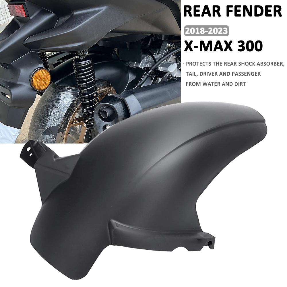 

Motorcycle Rear Fender Mudguard Wheel Fender Cover Hugger Splash Guard For YAMAHA X-MAX300 XMAX300 X-MAX 300 XMAX 300 2018 - 23