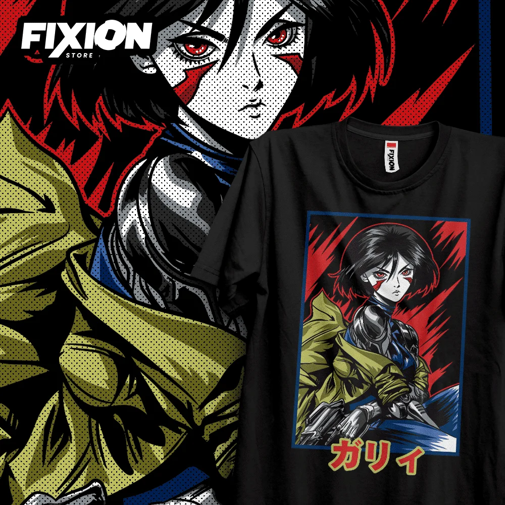 GUNNM – Mayo  Anime T Shirt Manga Gift For Anime Lover All Size Cotton