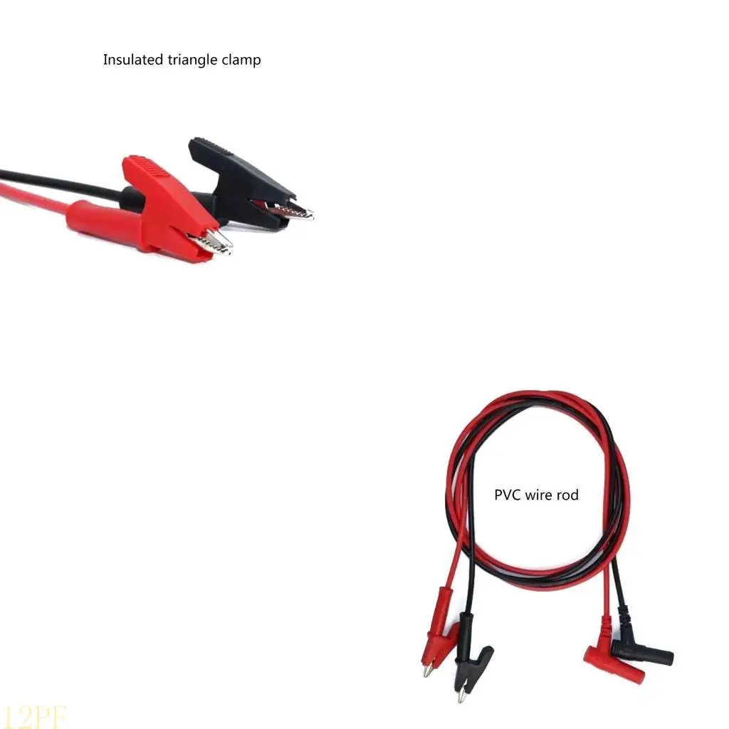 12PF Banana Plug to Alligators Clip Test Essential for Electronic Repairs
