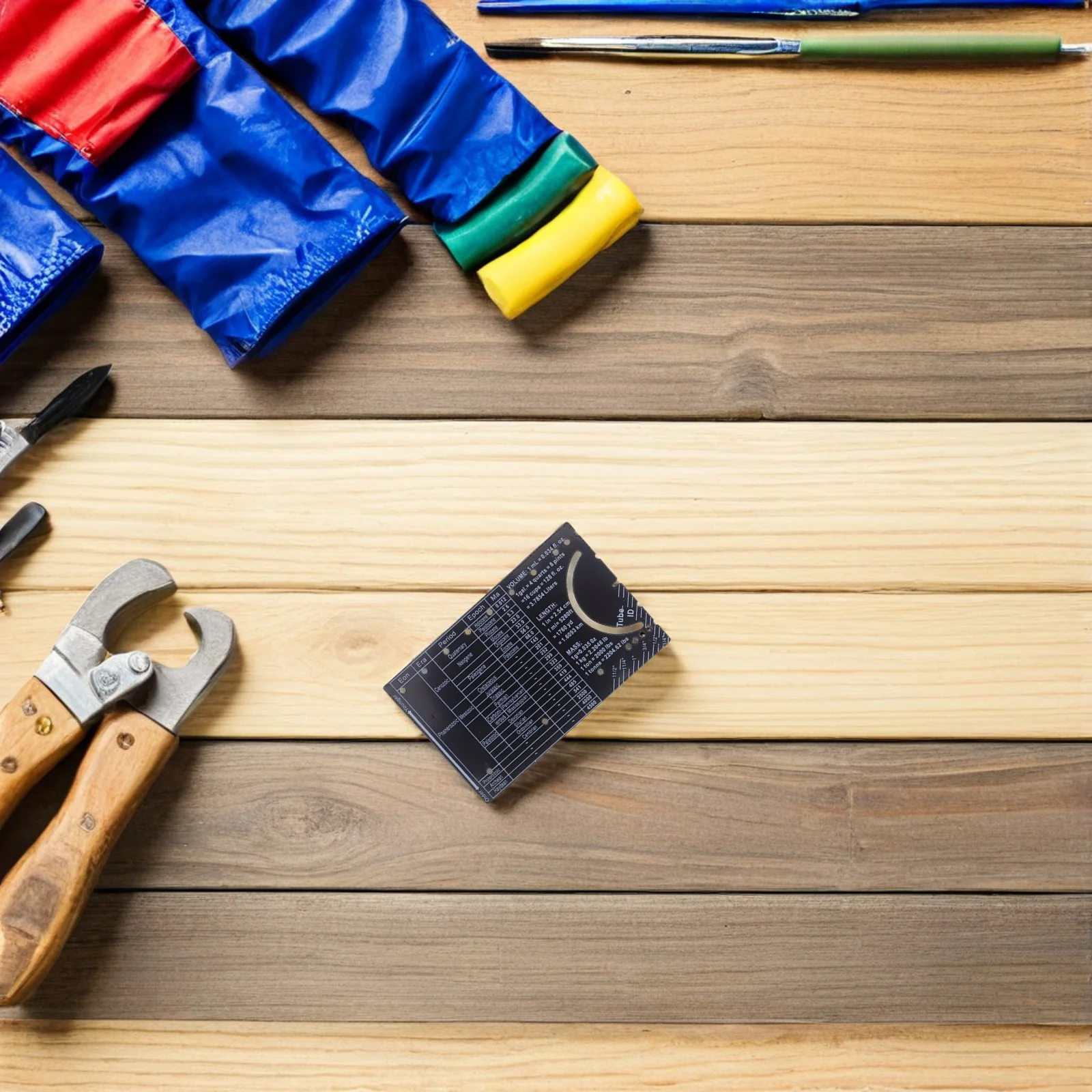 مقياس هندسة الجيب مسطرة معدنية 15 سنتيمتر أداة قياس دقيقة أداة البناء المحمولة طول قياس دقيق