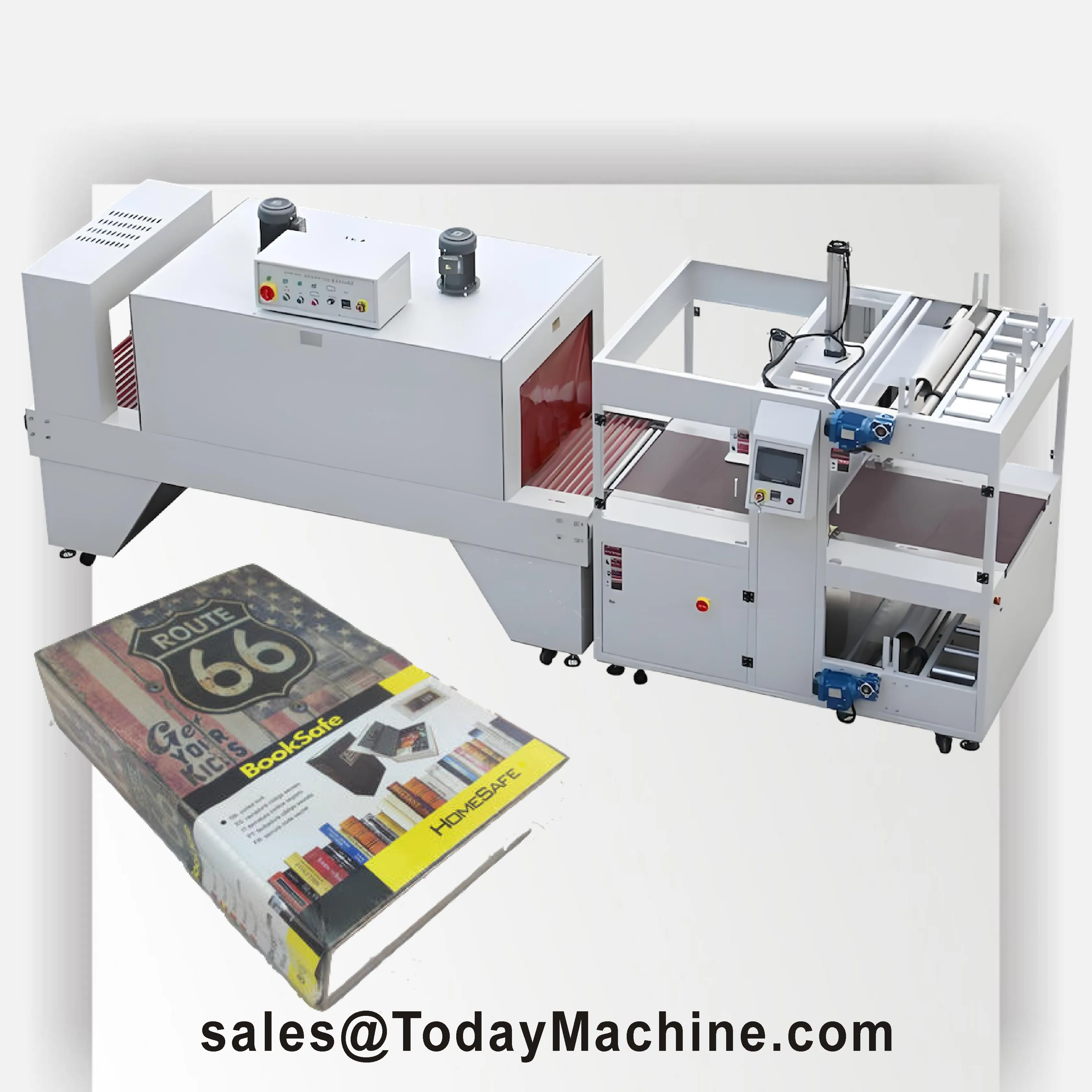 Laminating Packaging Machine Box Sleeve Packaging Shrink Packaging Line Film Shrinkage Machine