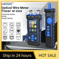 NOYAFA NF-8508 Network Cable Tester Optical Wire Meter Tracer LCD Digital Rechargeable Network Line Finder Wire PoE Checker