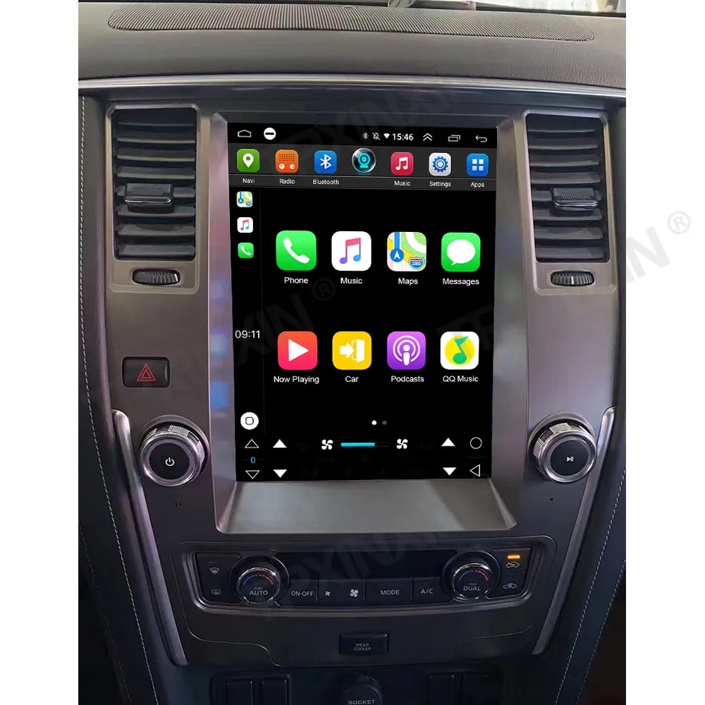 Android 10 For NISSAN PATROL Y62 2010 - 2018 Car Player Radio GPS Navigation Auto Stereo Multimedia IPS Touch Screen 2 Din