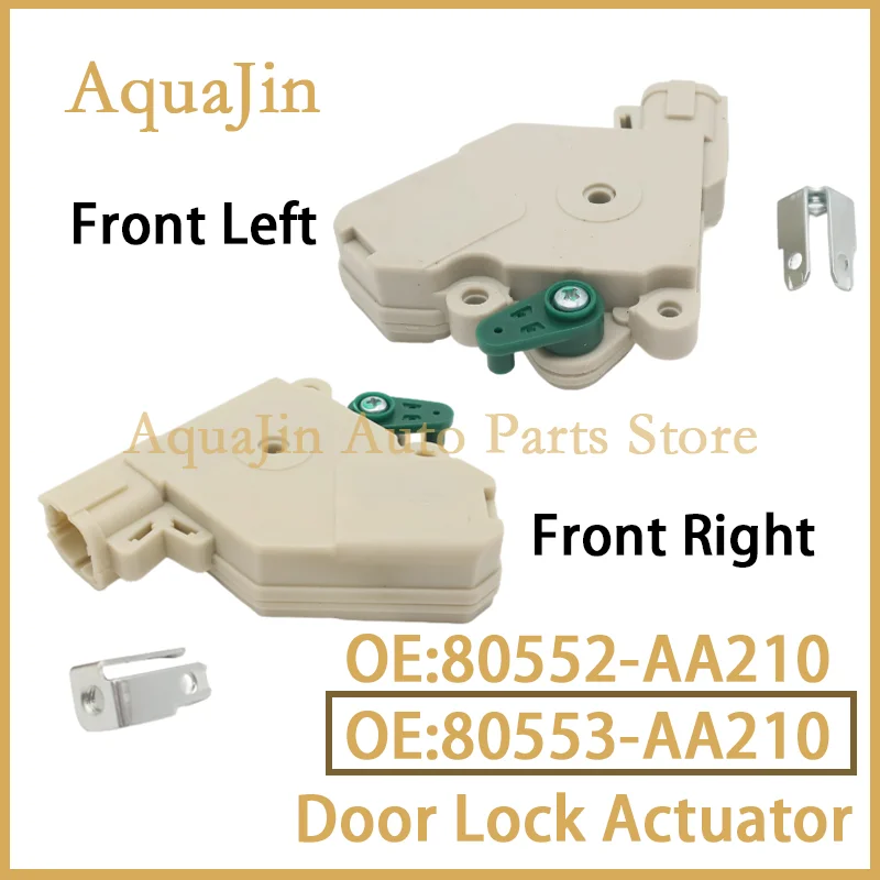 الجبهة اليمنى اليسرى 80553-AA210 80552-AA210 قفل الباب المحرك مزلاج لإنفينيتي G35 I30 I35 نيسان ماكسيما سنترا X-Trail 350z GTR