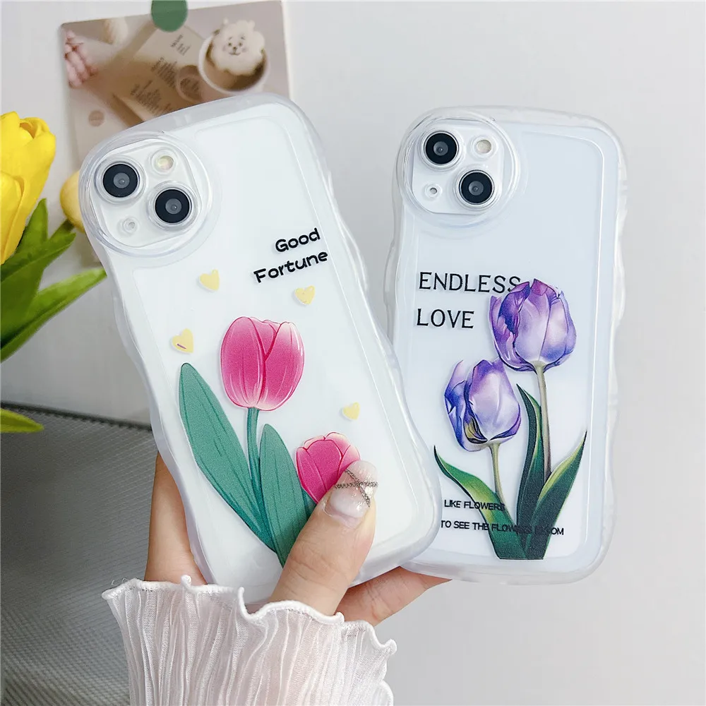 Luxury Jewelry Butterfly Wavy Edge Case For Samsung A54 A34 A14 A24 A04 A04S A53 A33 A73 A23 A52S A32 A72 A51 Soft Silicon Cover