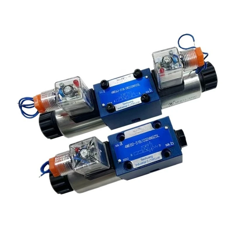 Hydraulic/hydraulic solenoid valve 4WE6E 4WE6J/H/G24V-A220V high pressure solenoid operated valve Rexroth