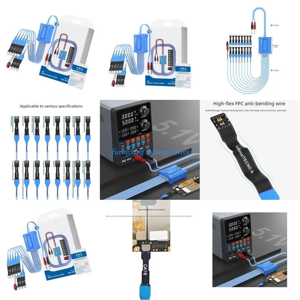 Y5GD 모바일 수리 도구 전원 케이블 지능형 과전압 안전 빠른 시작