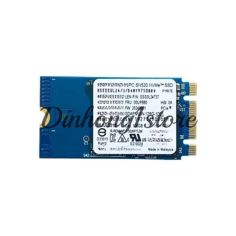 SN520 128GB 256GB 512GB 2242 NVMe Solid State Drive M.2 Laptop SSD