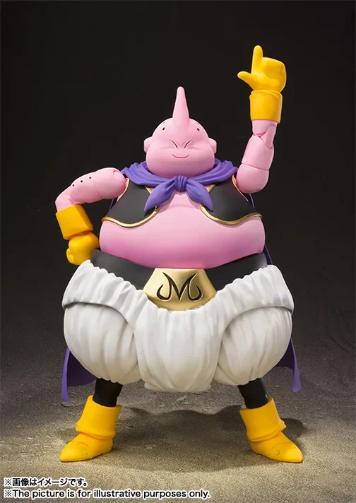 Original Echtes Modell BANDAI SHF Dragon Ball 18 cm Majin Boo Gute Action Figur Anime Boxed Spielzeug Figur Sammlungen Geschenke Kdis