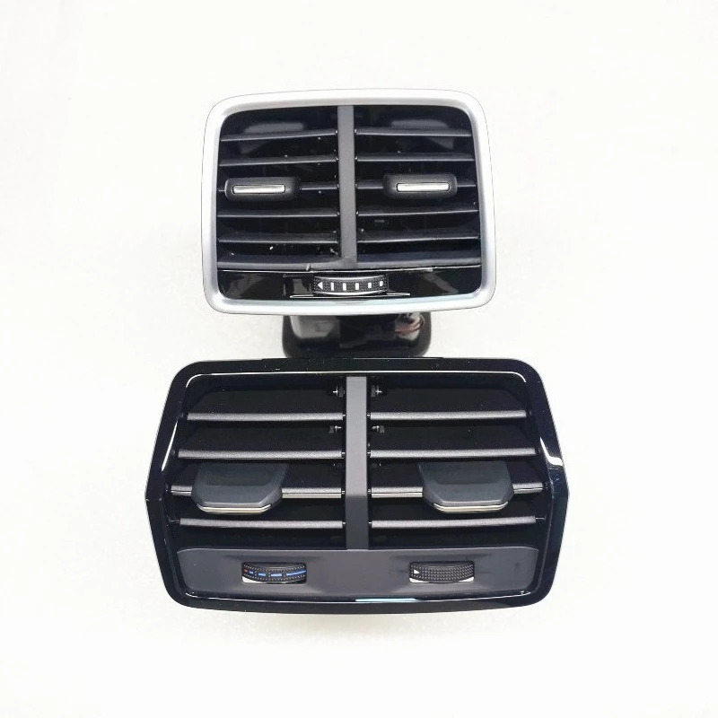 

Для Audi 2013-2018/2019-2024 Q3 Задние вентиляционные отверстия для кондиционера для холодного и теплого воздуха на заднем сиденье Прохладные вентиляционные отверстия за решеткой