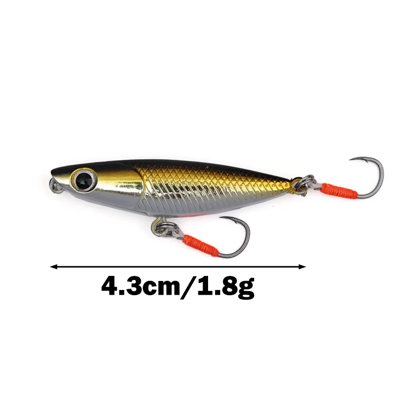 1pcs Fishing Lure Bait Swimbait Jerkbait Pencil 4.3mm 1.8g Walk Dog Floating Lures Bass bait luer Floating Pencil Surface Stick