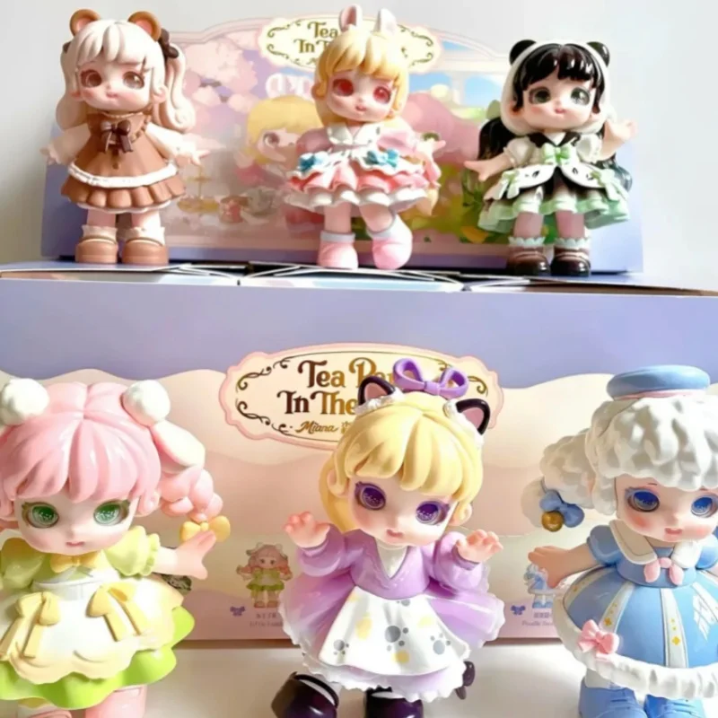 

Jotoys Odd Trendy Music Miana Little Minna Sen Spirit Tea Party Series Слепая коробка Коллекционные игрушки ручной работы для модных коллекционеров