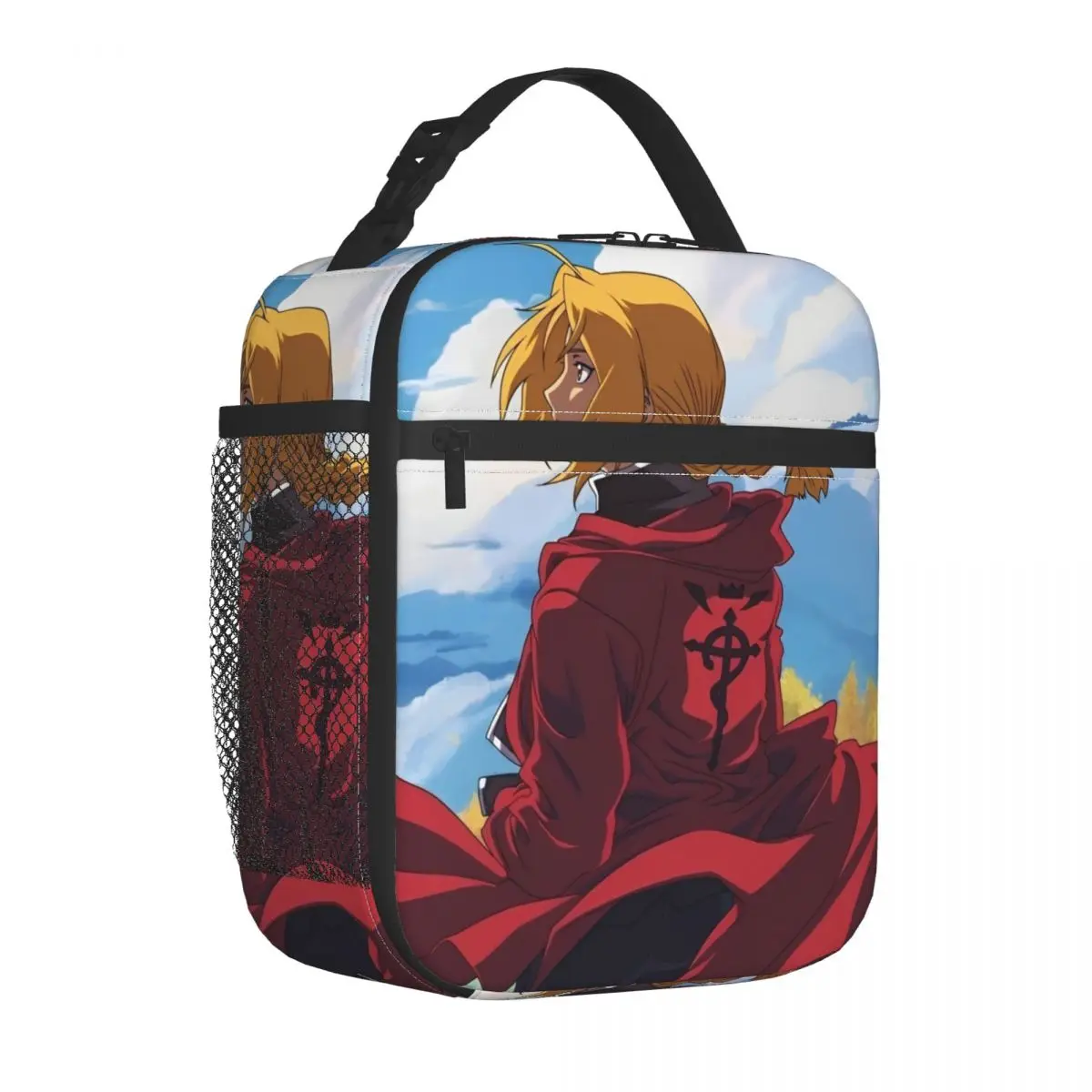 

Fullmetal Alchemist Adventure Insulated Lunch Bag Leakproof Reusable Thermal Bag Tote Lunch Box School Outdoor Food Storage Bags