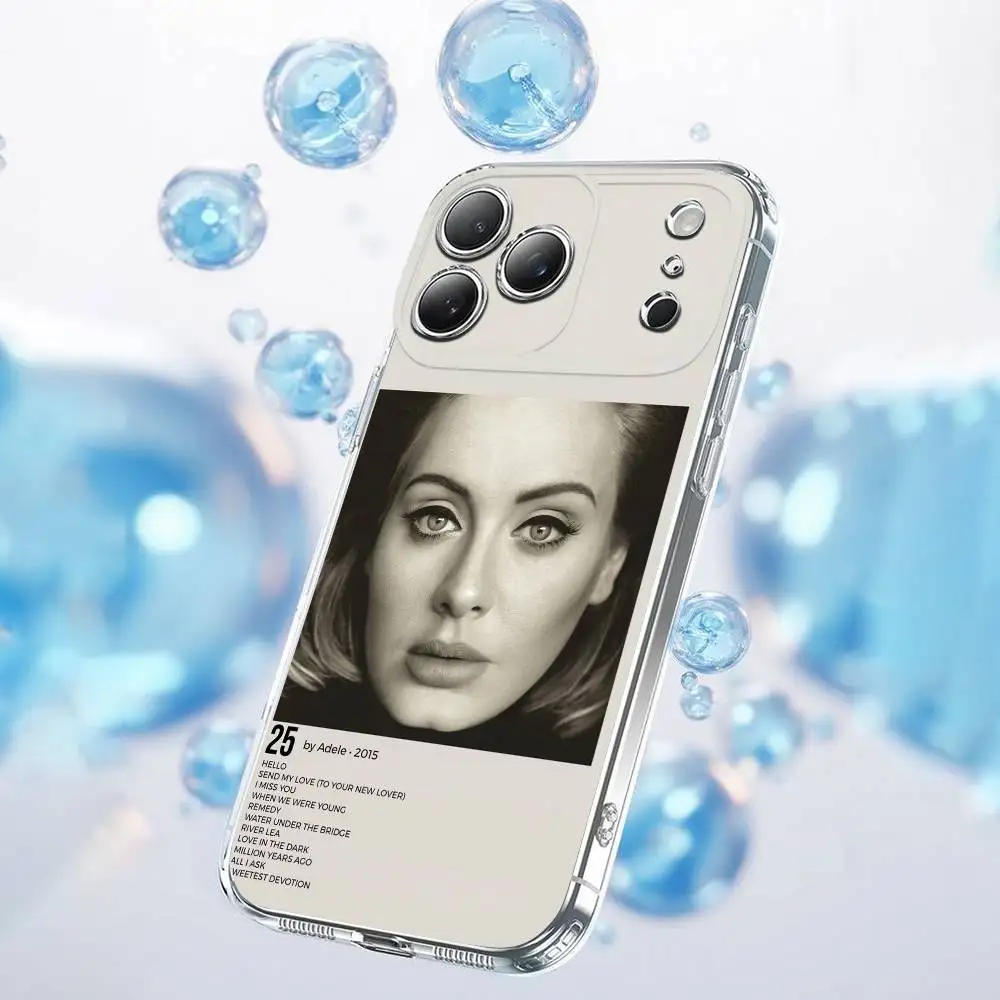 A-Adele 25 21 19 30 1988 حافظة هاتف لهاتف آيفون 14,11,15,17,13,12,16,Plus,Pro,Max,Plus,E,Air,غطاء شفاف صغير #5