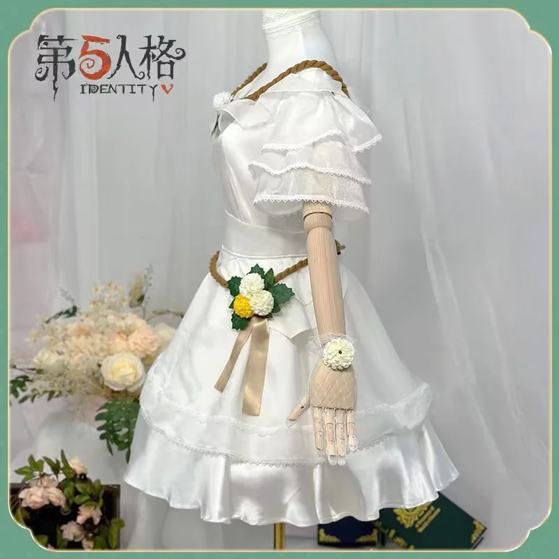 Identity V Gardener Cosplay Costume Gardener Wait For The Wind Dresses Girl Lolita Dress Anime Game Dress Sweet Girl Cosplay