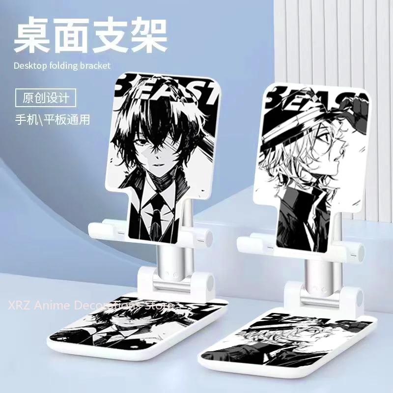 

Dazai Osamu Nakahara Chuuya милый мультфильм аниме держатель для мобильного телефона настольная подставка подъемные рождественские подарки