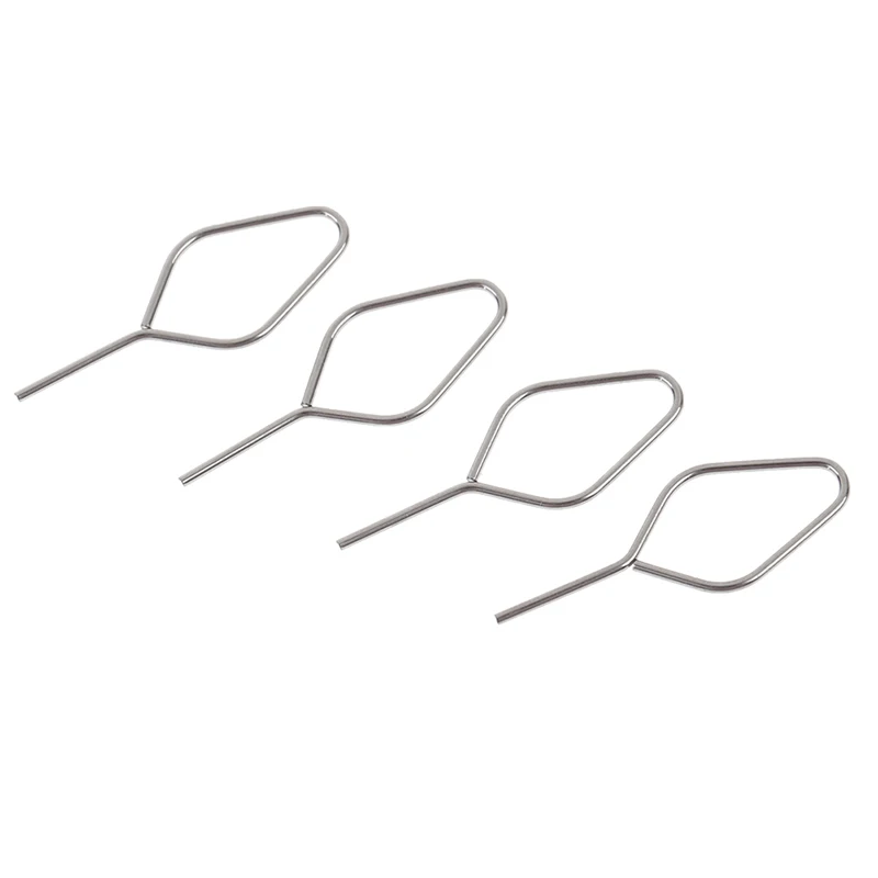 New! 10Pcs Universal Metal Phone Sim Card Tray Pin Eject Removal Tools Needle Opener Needle Opener Ejector