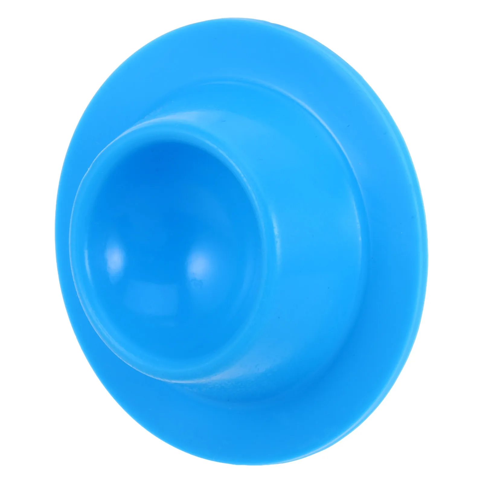 Silicone Egg Holder Stand Drop-Resistant Sky-Blue Egg Organizer Tray Base Seat for Boiled Hard Eggs Kitchen Gadget Countertop