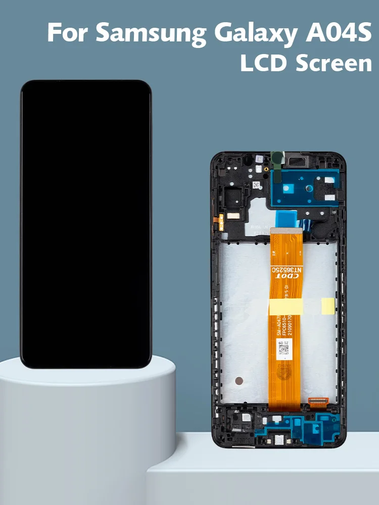 SM-A047F A047F/DS A047F/DSN Premium Lcd do Samsung Galaxy A04S Wyświetlacz Ekran dotykowy Digitizer Montaż panelu do Samsung A047 — zdjęcie produktu 7