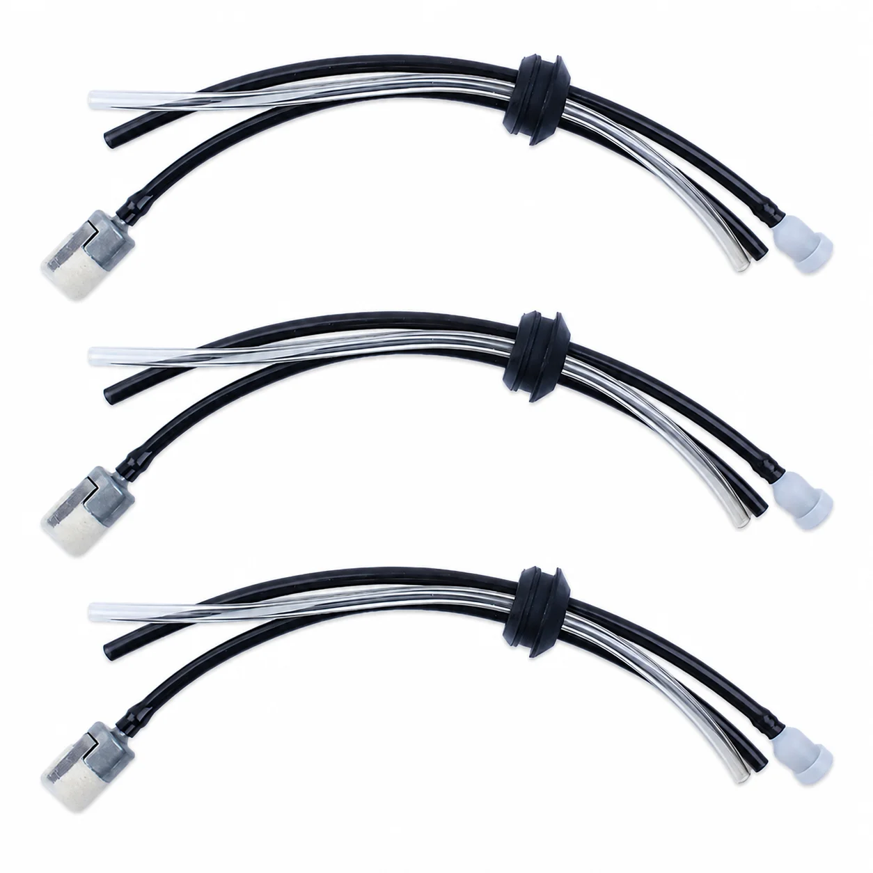 Kit de ajuste de 3 piezas, sistema de combustible, filtro de combustible, línea de ventilación, piezas de repuesto para Echo GT200 SRM210 90097 Trimmer Weed Eater Blower