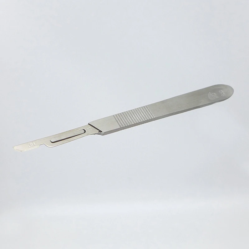 Imagem -02 - Lâminas de Bisturi e Alça para Dermaplaning Dental Médica Faça Você Mesmo Corte Reparo Pcb Laboratório Animal Faca Cirúrgica 10 11 15 23 10 Pcs