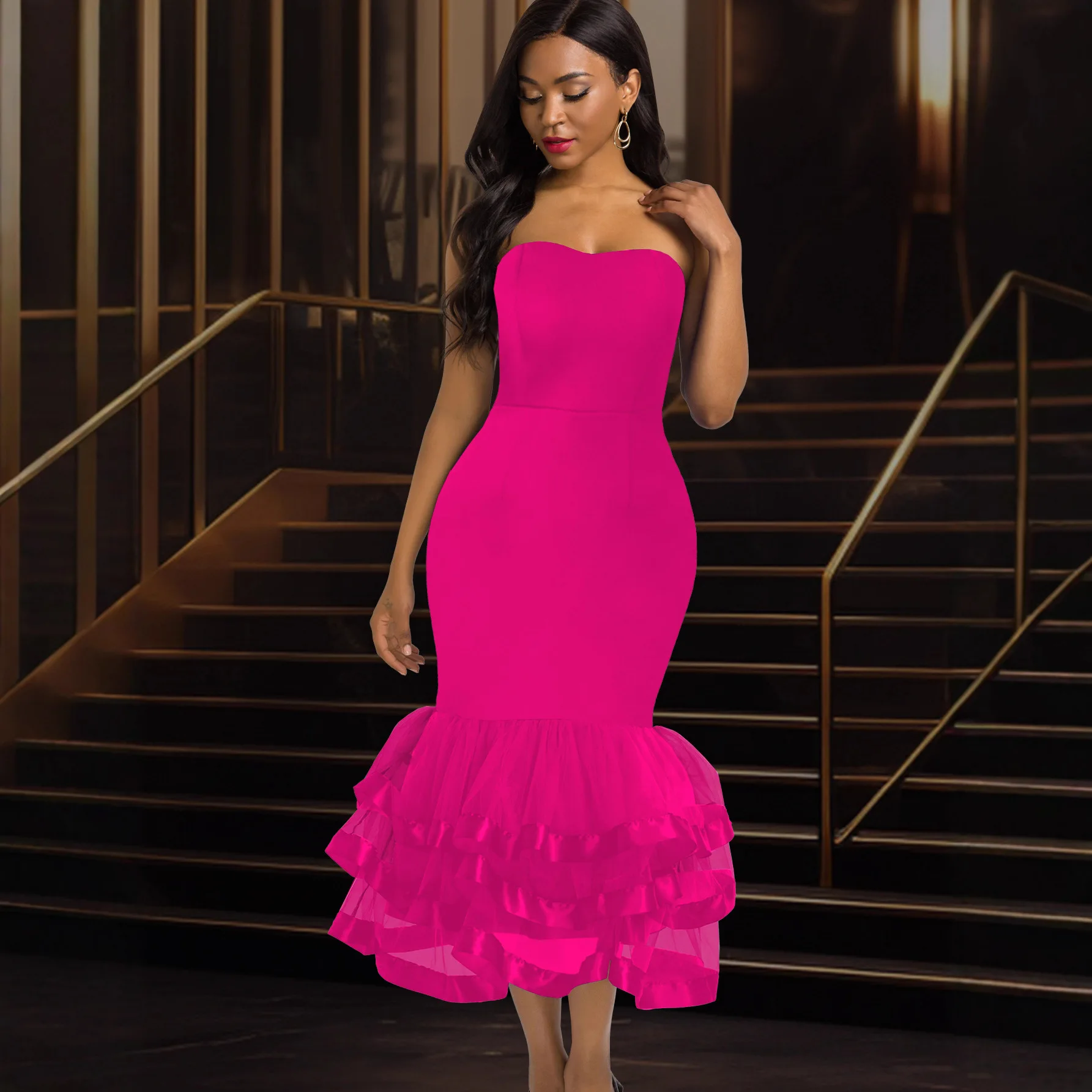 

Dashiki African Party Evening Wedding Dresses for Women Summer 2026 Fashion African Sleeveless Long Maxi Dress Ankara Outfits