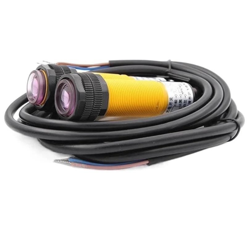 

E3F-10DN1-10L E3F-10DP1-10L M18 Thru-beam Photoelectric Switch Sensor 6-36VDC Detection Distance 10 meters