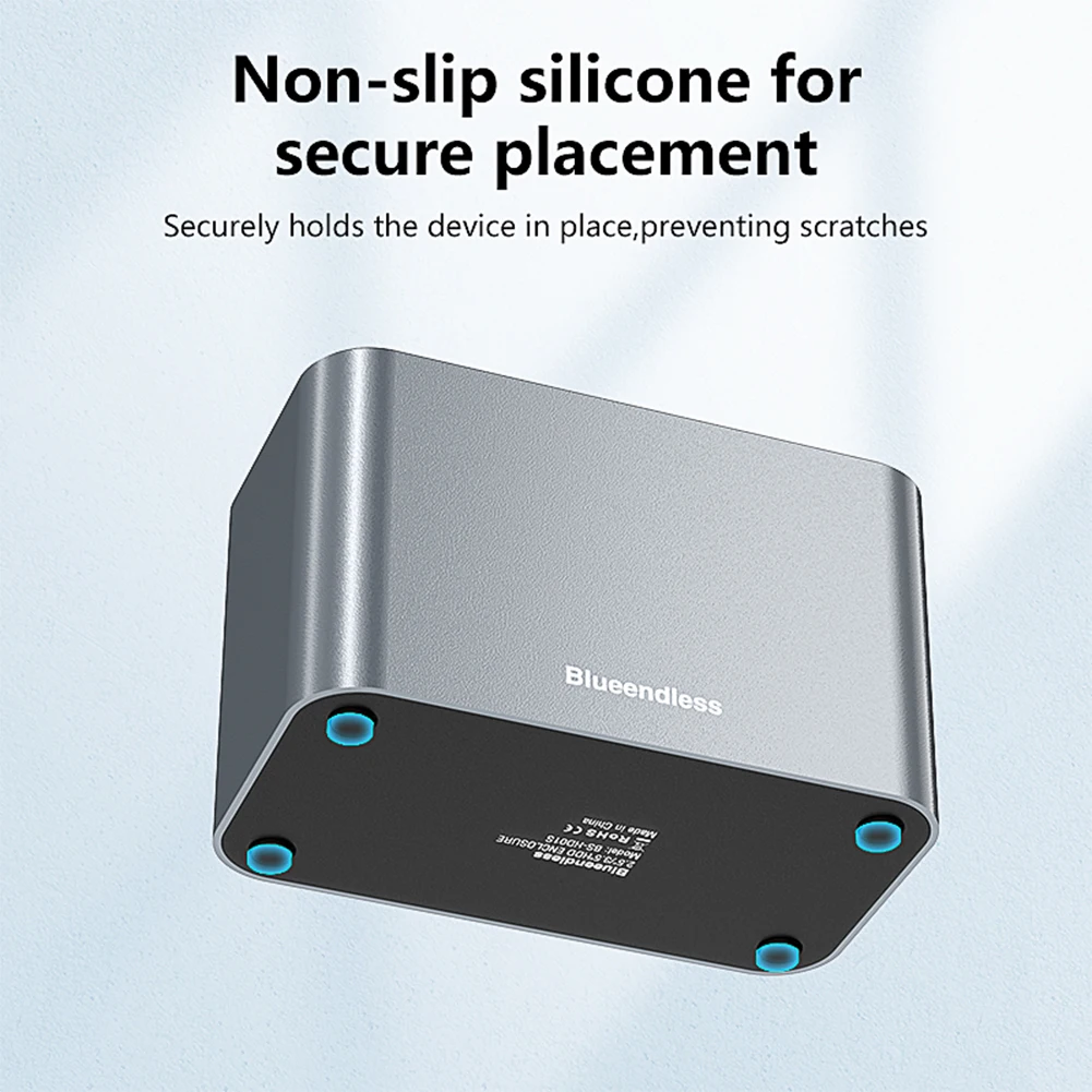 Hard Drive Dock USB3.0 To SATA External Hard Drive Docking Station SAS To USB 3.0 Adapter for 2.5 & 3.5 Inch SATA/SAS HDD SSD