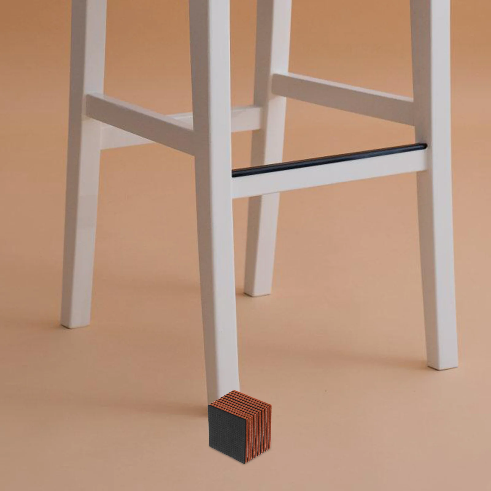 

16Pcs Eva Felt Furniture Pads Non Slip Self Adhesive Chair Leg Floor Protectors Square Furniture Grippers for Chairs Tables