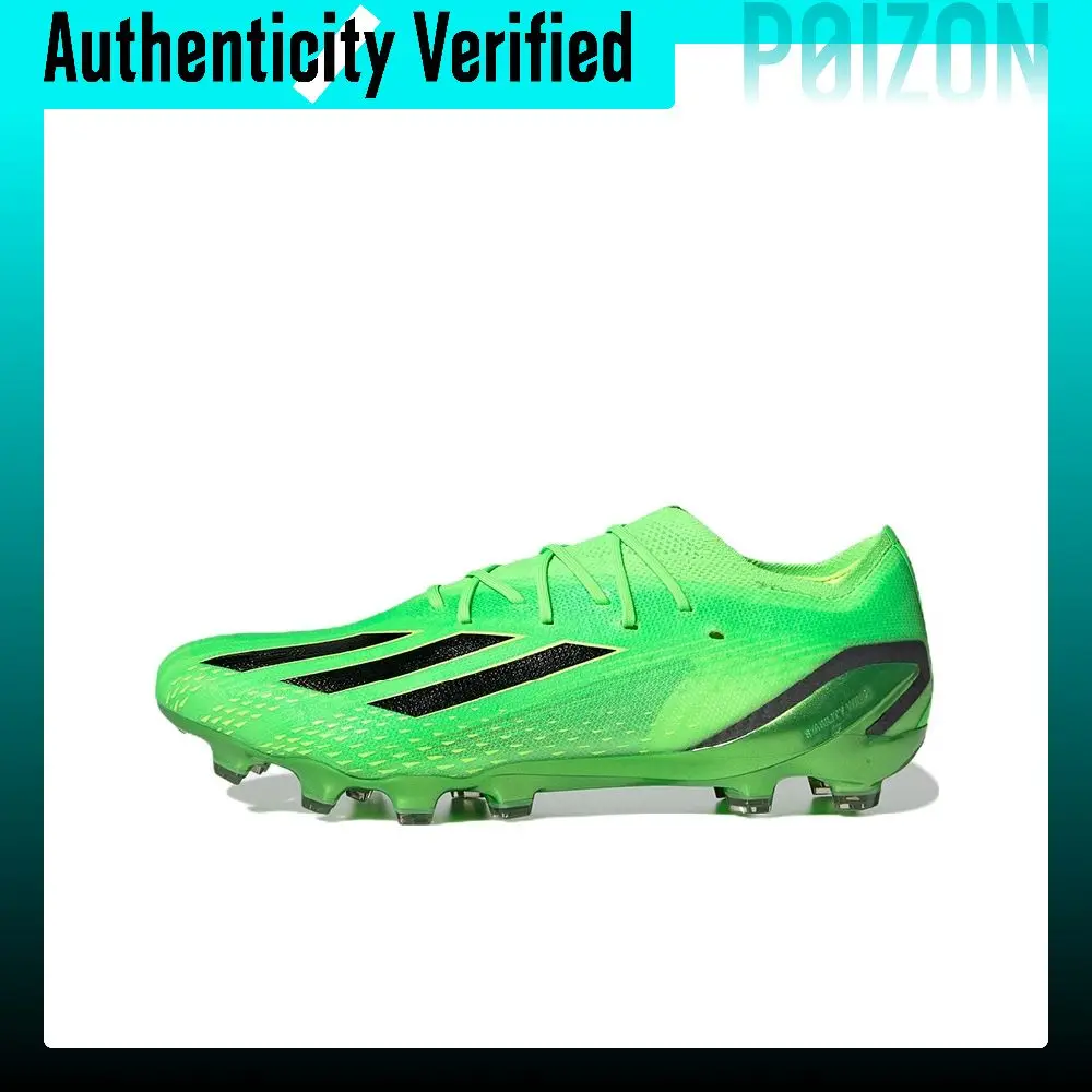Adidas X Speedportal Soccer Shoes Men's Low-top Neon Green GW8423
