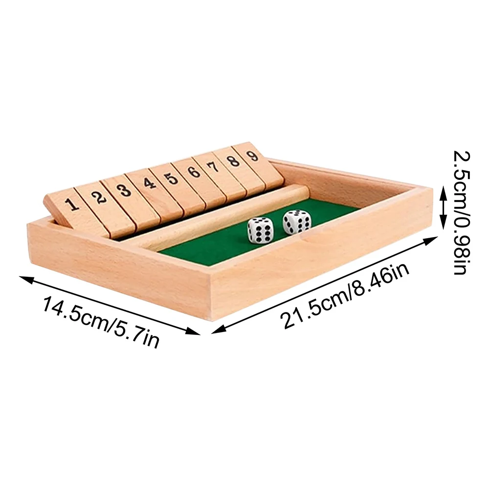 Juego de mesa de dados de lujo, 10 números, 2 jugadores, juego de mesa, fiesta en casa, Club, juegos para beber, juegos interactivos interesantes