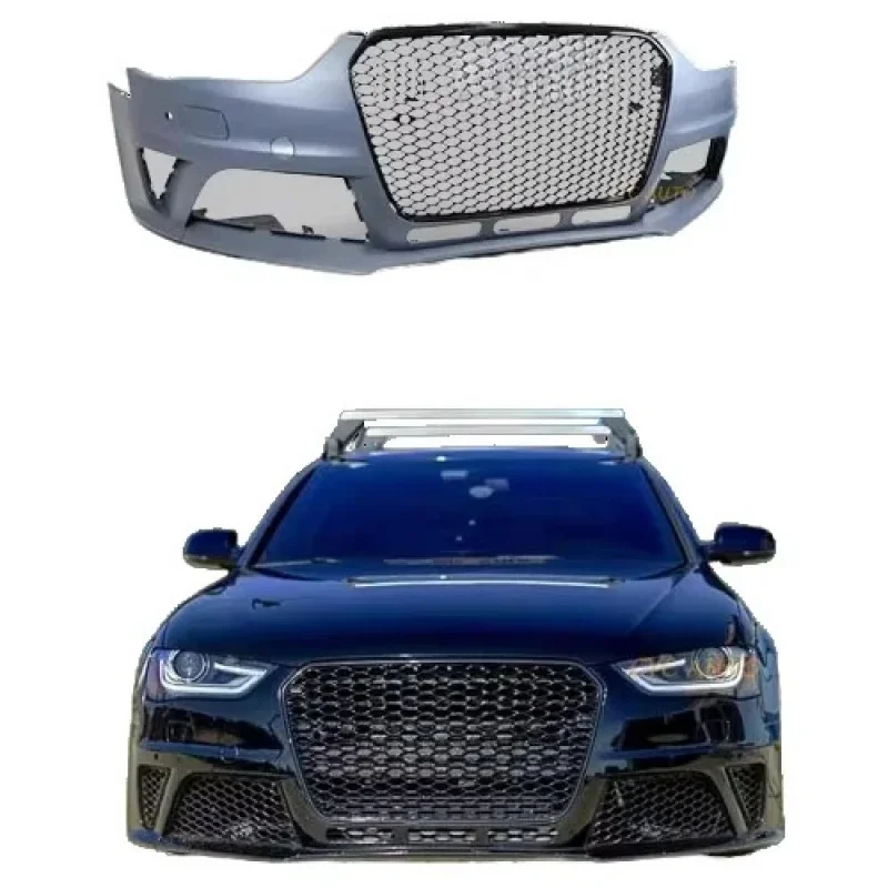 

Cc Auto Parts RS-Style Front Bumper with Grille for A4 S4 B8.5 2013-2016 Models