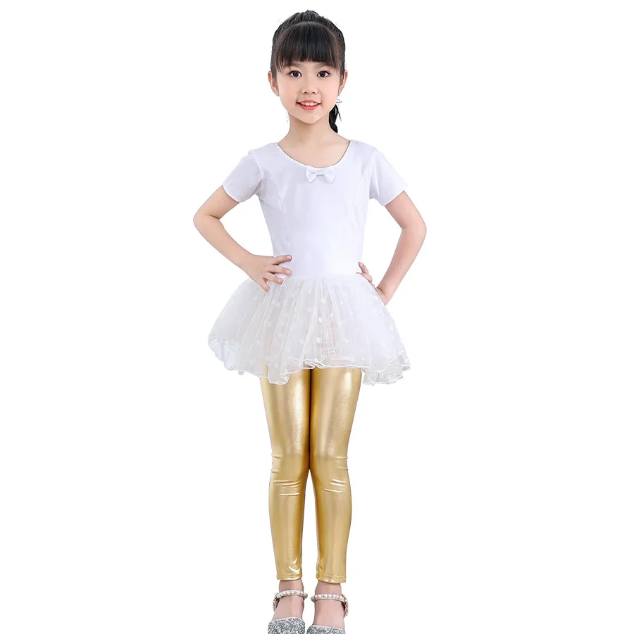 Children\'s Leggings Bling Girls Pants Children Golden Pants Spring Autumn Leggings For Girls Kids Trausers Baby Legins 2-9Y