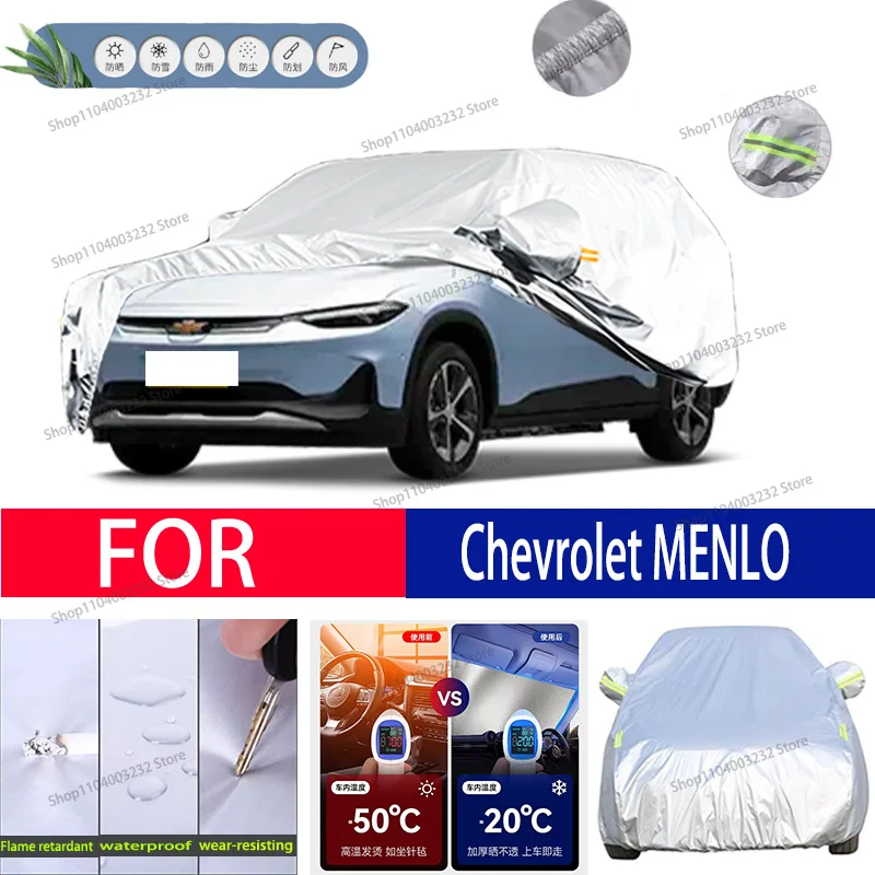 

For Chevrolet MENLO Car clothing sun protection snow prevention antifreeze car protective cover auto cover