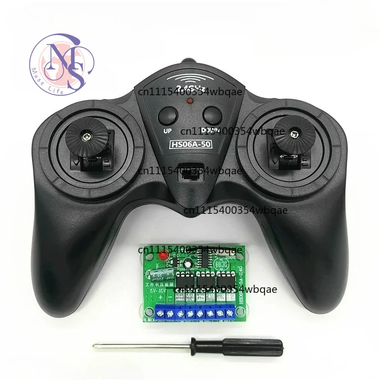 New 6V-15V 6CH 2.4G Auto Pairing 5A RC , 50m Range for DIY Car & Boat Model