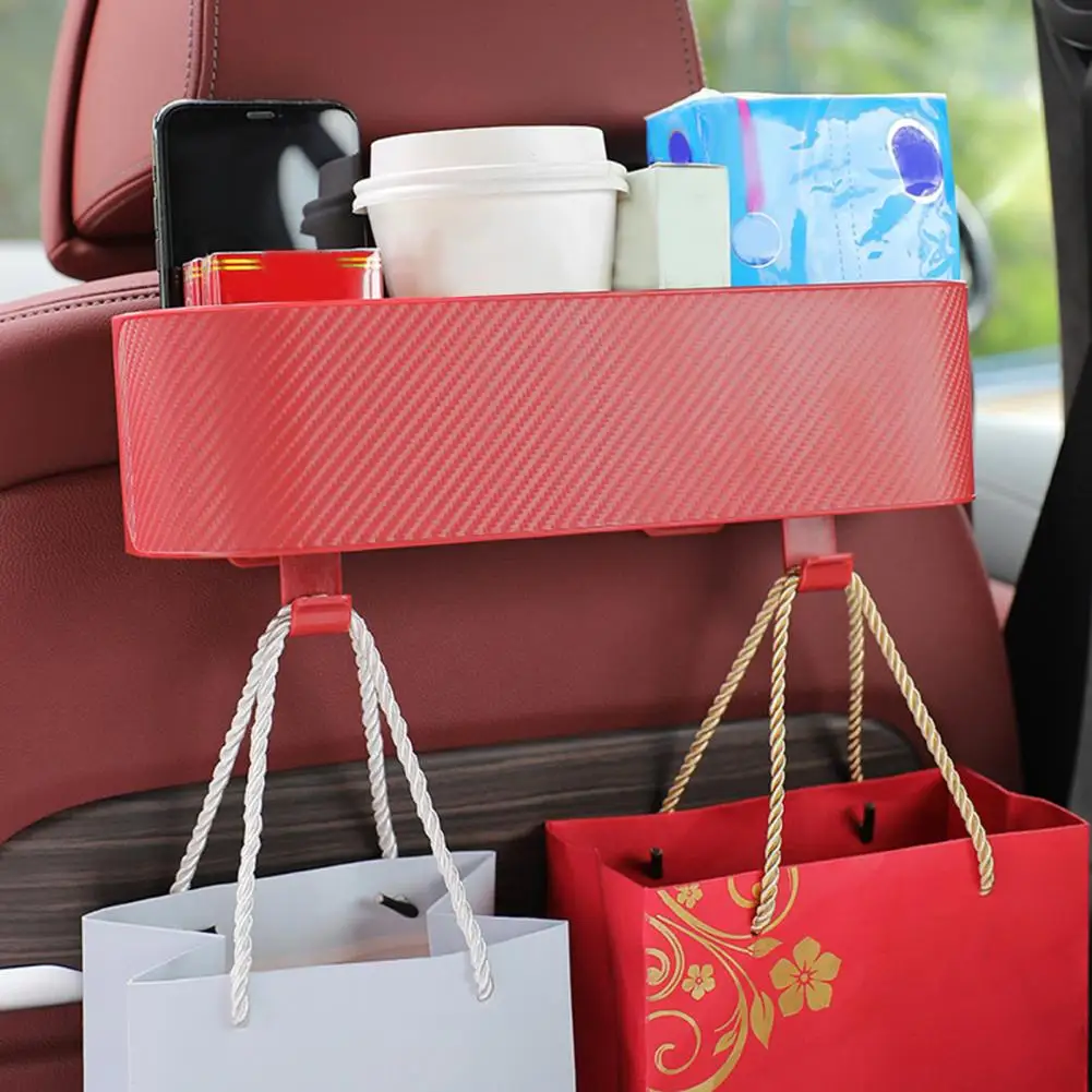 

Car Storage Holder Useful Strong Load-bearing Universal Car Back Sear Cup Holder Bracket with Hooks for Automobile