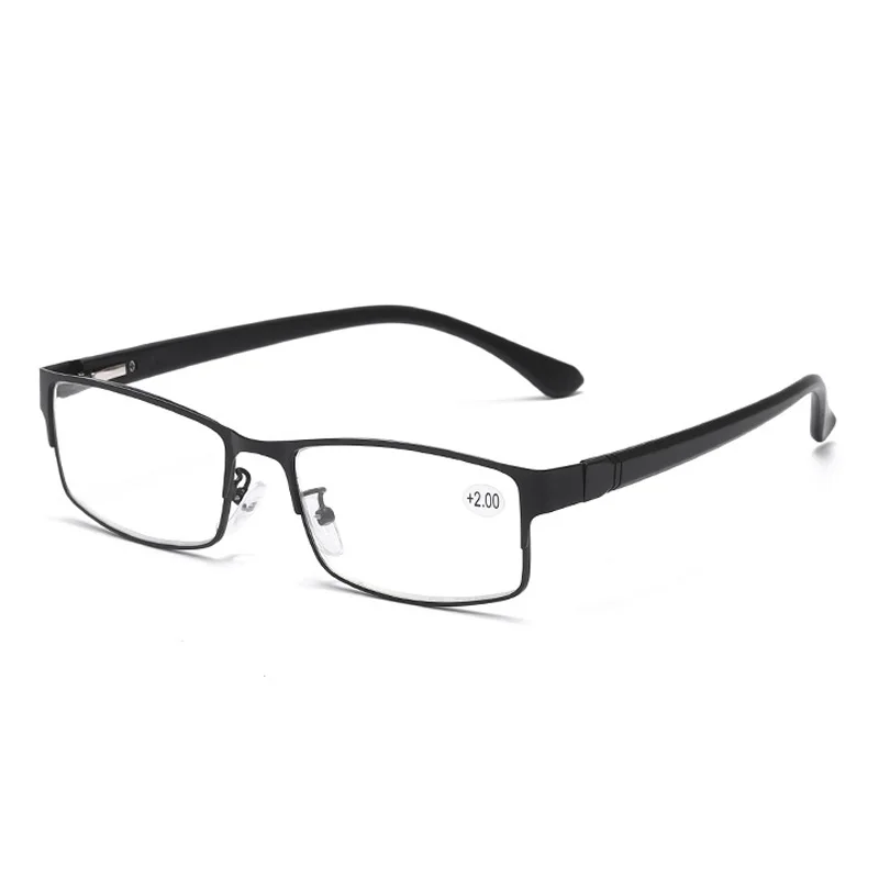 

Metal Men Business Reading Glasses for Reader Mens Presbyopia Optical Eyeglasses Eye Protection Hyperopia Eyeglasses+1.0 ~+4.0