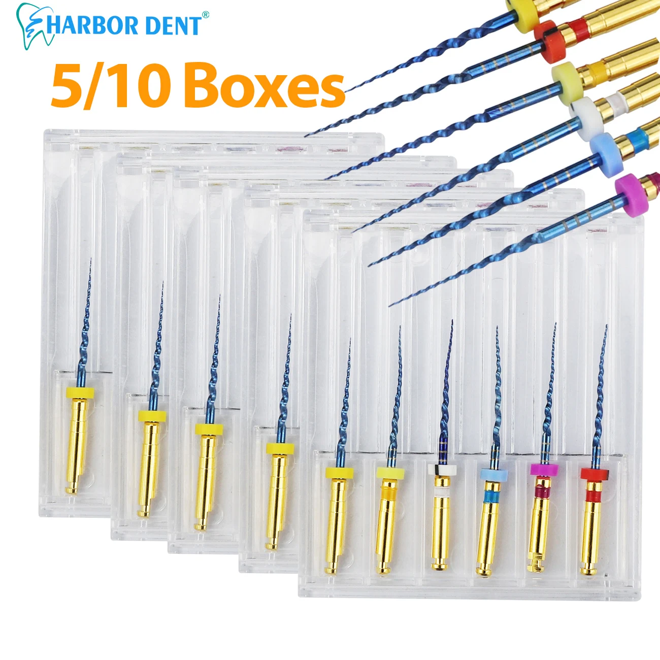 

5/10Boxes Dental Reciprocating Blue Heat Files Reciprocation Endo NITI File Dental Files Dentistry Endodontic Instrument