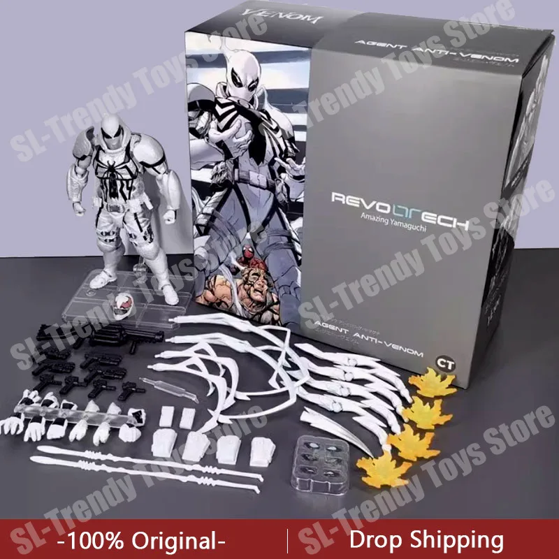 

In Stock Ct Toys Agent Anti Venom Amazing Yamaguchi Agent Venom Figure Spiderman Anime Action Figure Model Customized Gifts Toys