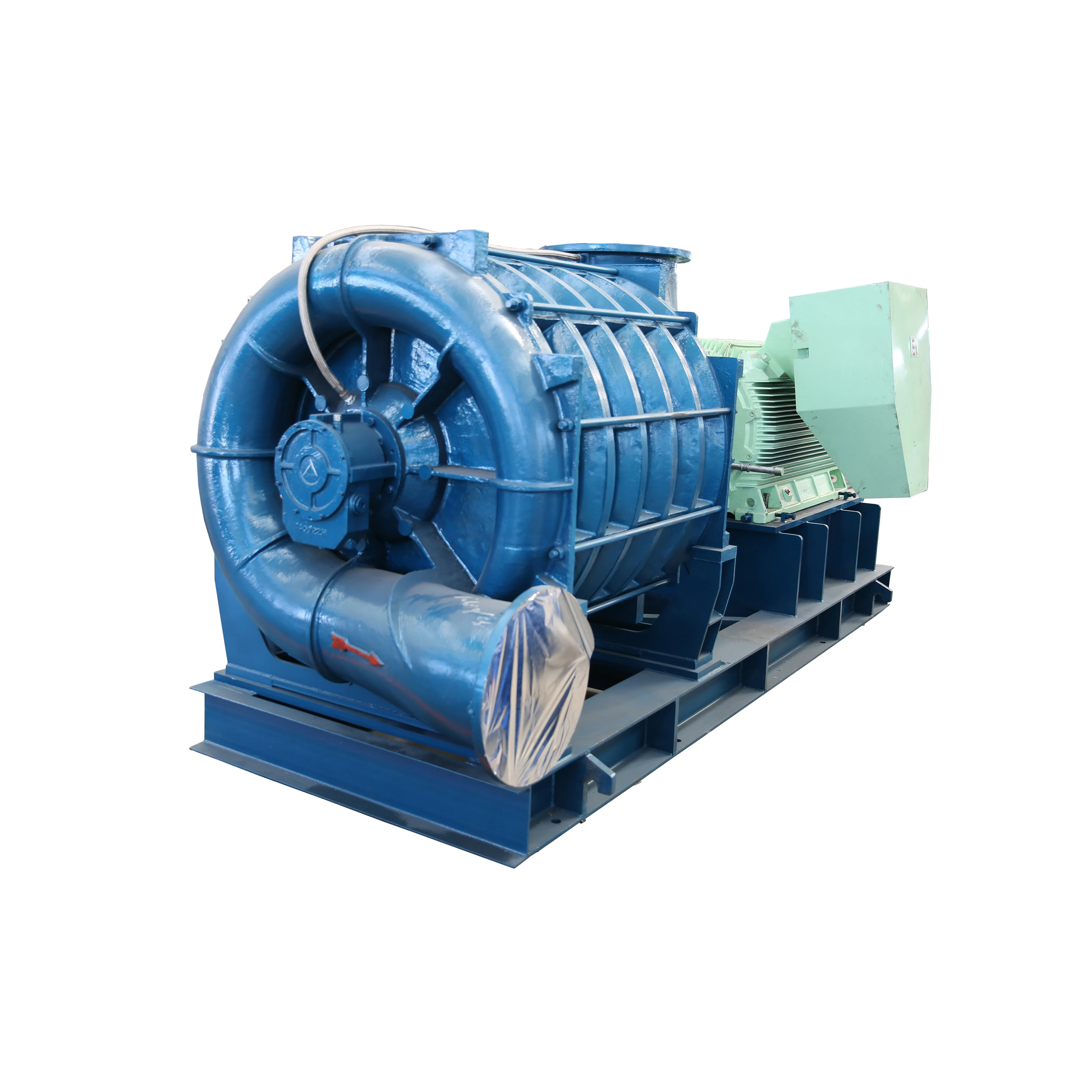 EVP Casting Multistage Centrifugal Blower Vacuum Pump Used In Paper Egg Tray Production Line