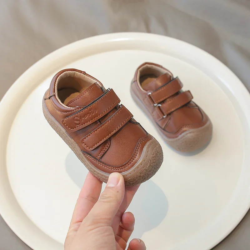 Frühling Herbst Baby Mädchen Jungen Freizeit schuhe Kinder Turnschuhe weiche Sohle Anti-Rutsch-Säugling First Walker Schuhe Kinder Lederschuhe