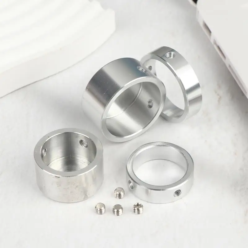 2Pcs Barbell Collars Clamps Stable Locking End Caps Easy Apply Fitness Accessory for Training Barbell