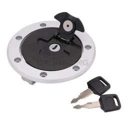 Motorcycle Fuel Gas Tank Cap Cover w/Keys For Kawasaki ZXR 750 ZZR1100 ZX1100 GPZ1100 ZR250 ZX7R ZX9R GPZ 400 250 750 900 1000