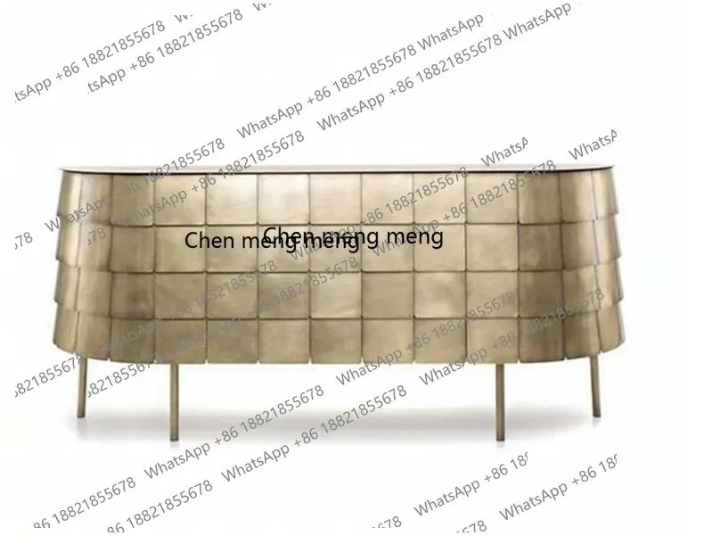 B567  High-end Light Luxury Living Room Cabinet Post-modern TV Decorative Cabinet Dining Side Door Storage Cabinet