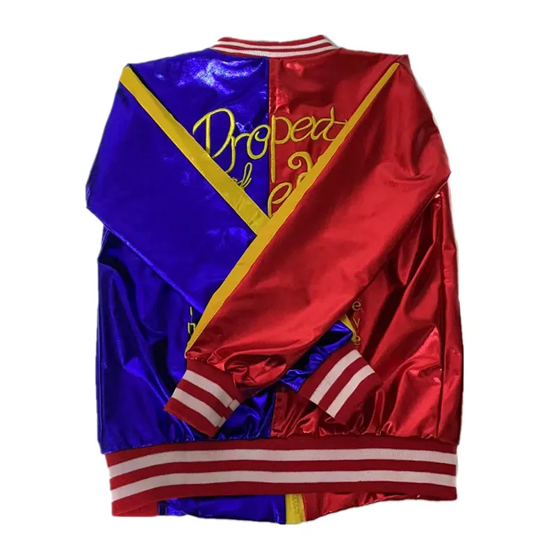 ชุดคอสเพลย์ฮาโลวีนฮาร์ลีย์ ควินน์ สำหรับผู้หญิง ชุด 6 ชิ้น เสื้อยืด กางเกงขาสั้น ถุงมือ วิกผม ปลอกคอ และอุปกรณ์ประกอบฉาก