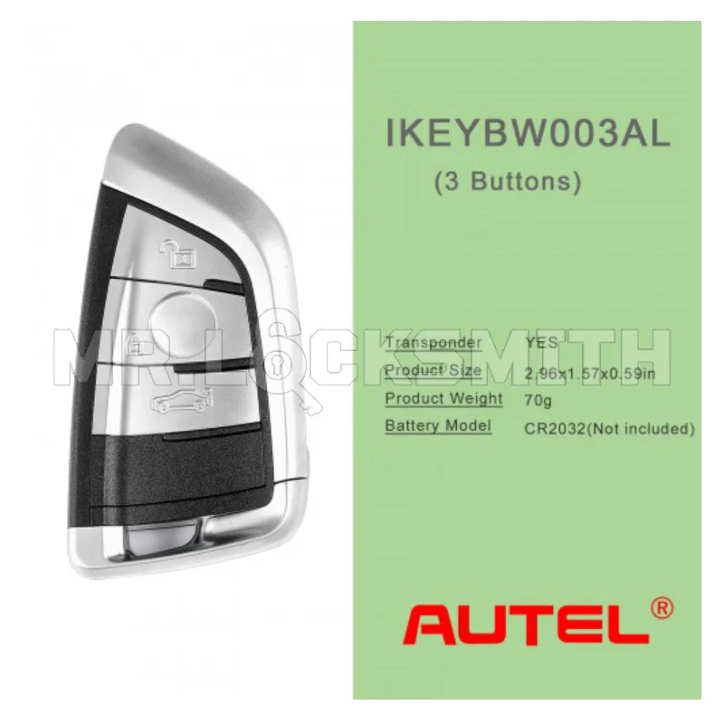 Original Autel MAXIIM Razor Style IKEYBW003AL IKEYBW004AL IKEYLR005AL IKEYVW003AL Smart Universal Key For More Than 700+ Cars